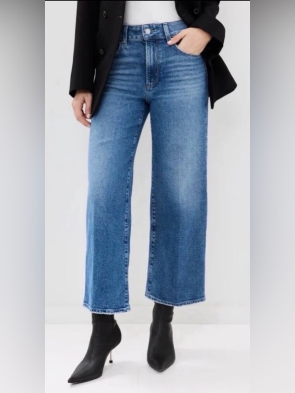 Paige Sasha Wide Leg Jeans